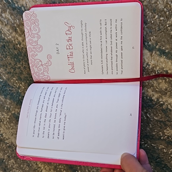 1/$7 or 2/$10  Infinitely More Than You Can Ask or Imagine. Women 40 Devotionals - Picture 3 of 7